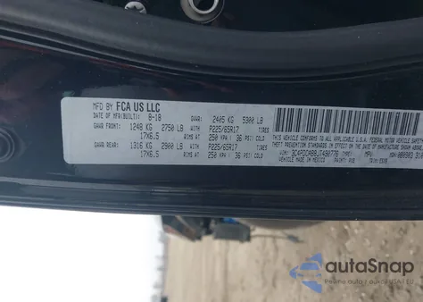 2018 Dodge Journey Se from USA, damaged, VIN 3C4PDCAB8JT490776